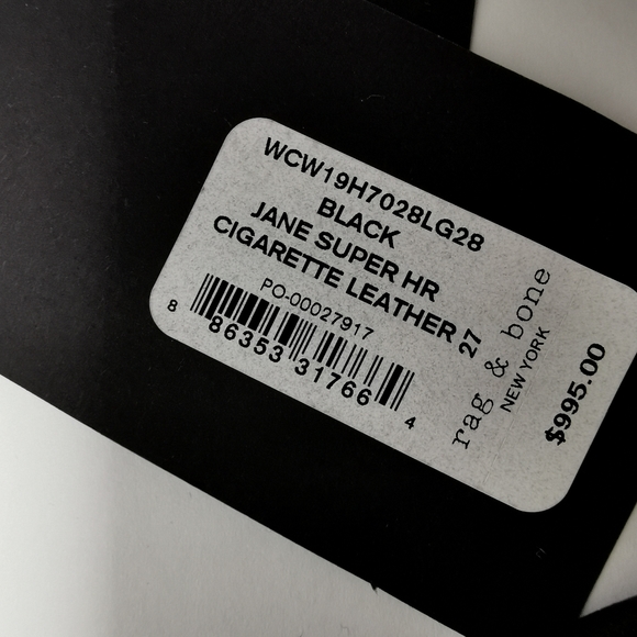 New Rag and bone leather pants - Picture 6 of 6